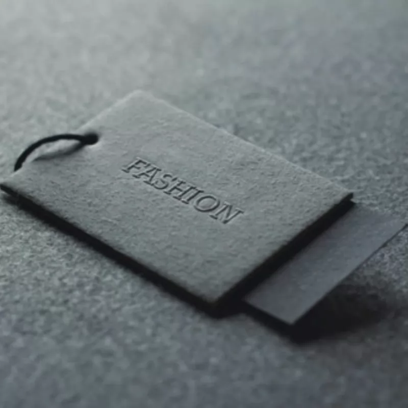 Partial Embossed Tag