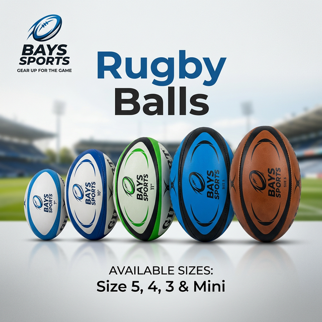 Custom Rugby Balls - High-Grip Pro Match & Training Gear | Bays Sports