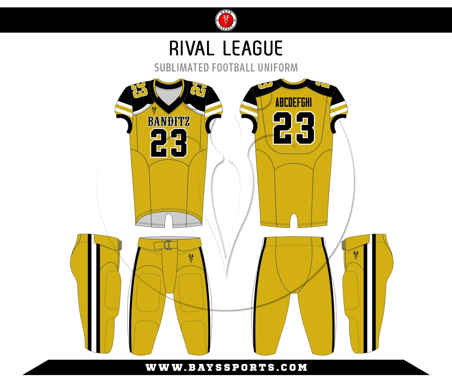 Sublimated Football Uniforms