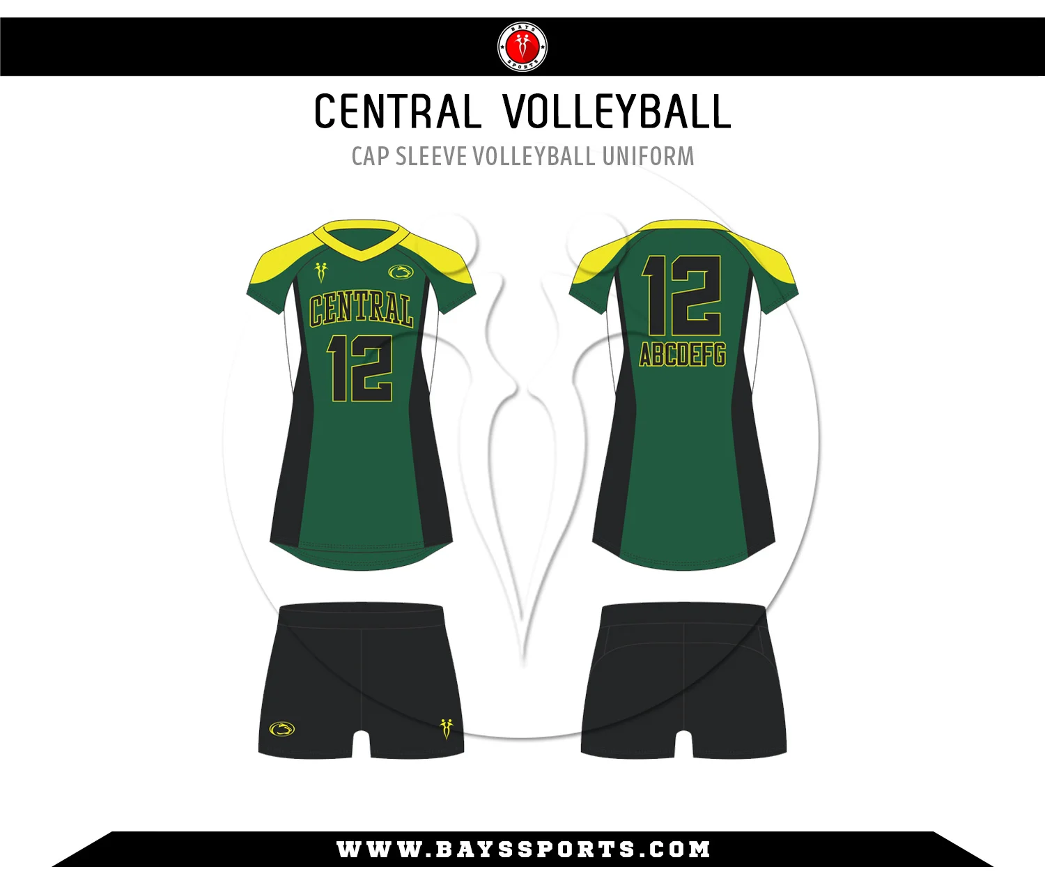 Sublimated Volleyball Uniform