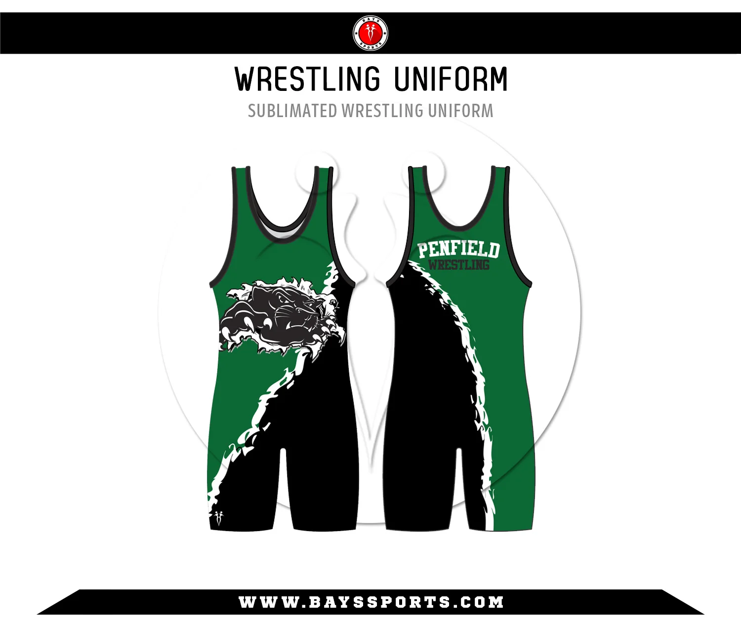 Sublimated Wrestling Uniform