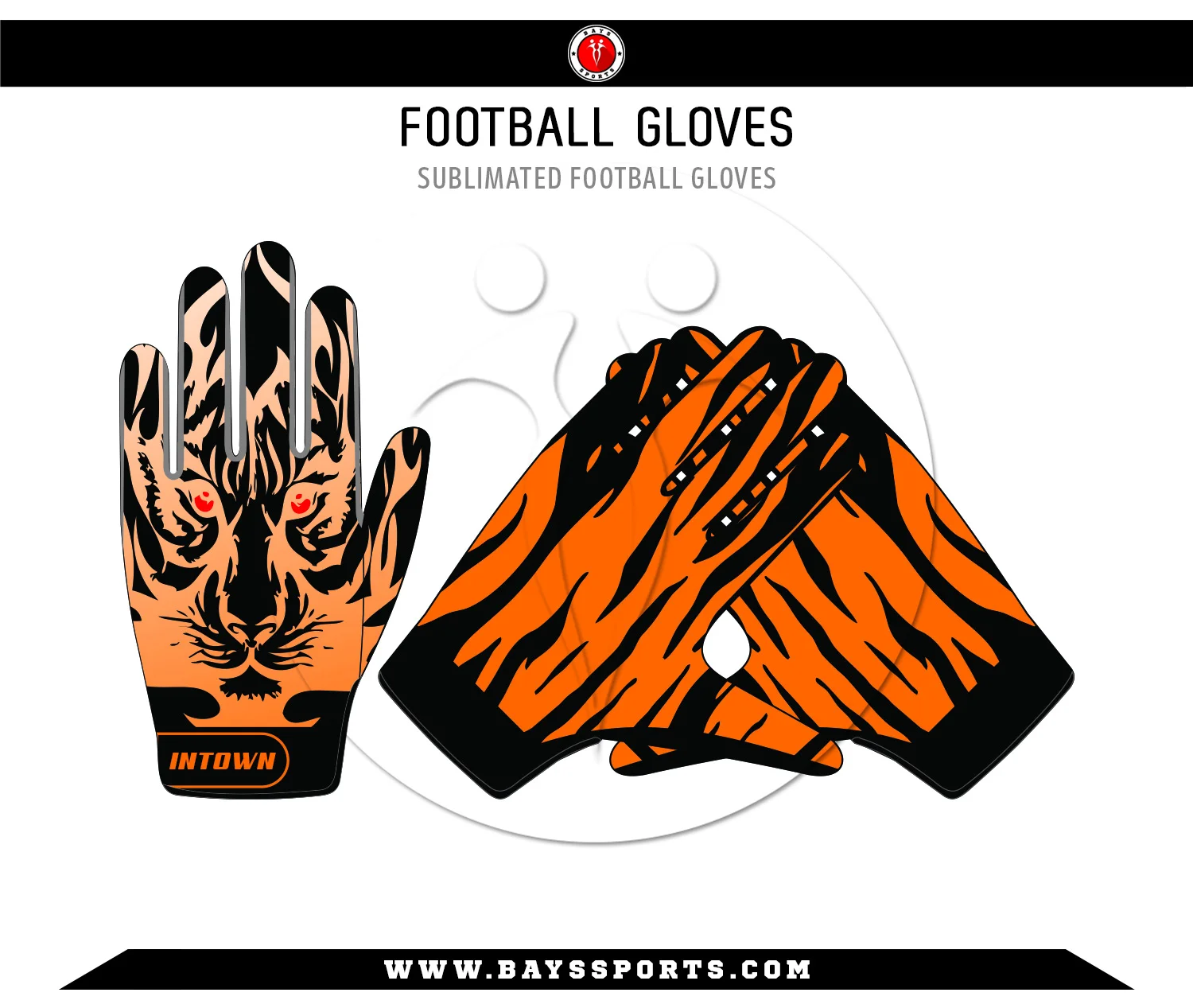 Custom Football Gloves