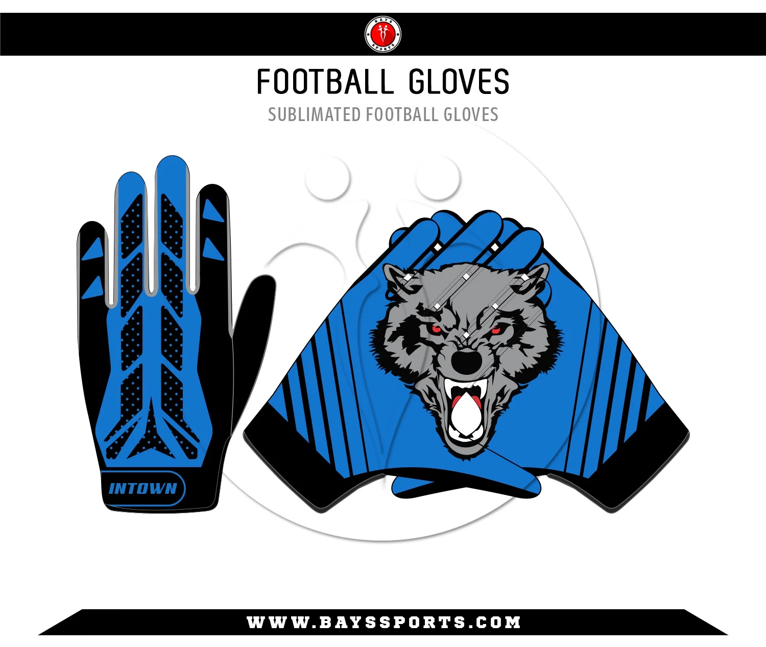 Custom Football Gloves