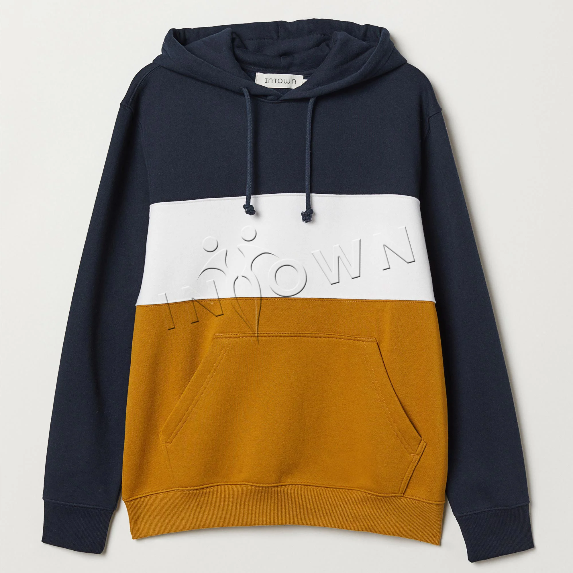 Custom Color-block Hoodie