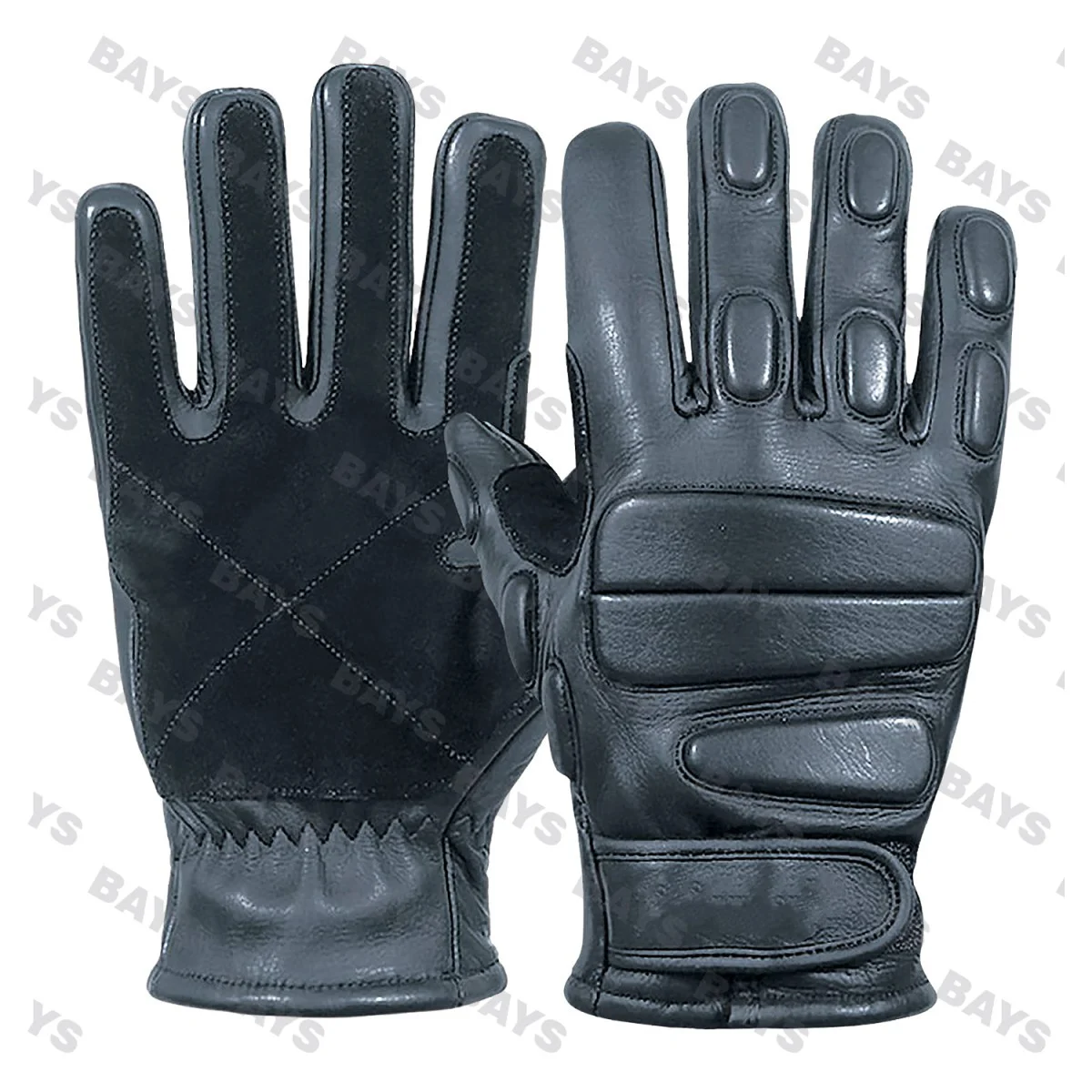 Anti Riot Tectical Gloves Leather-Crafted