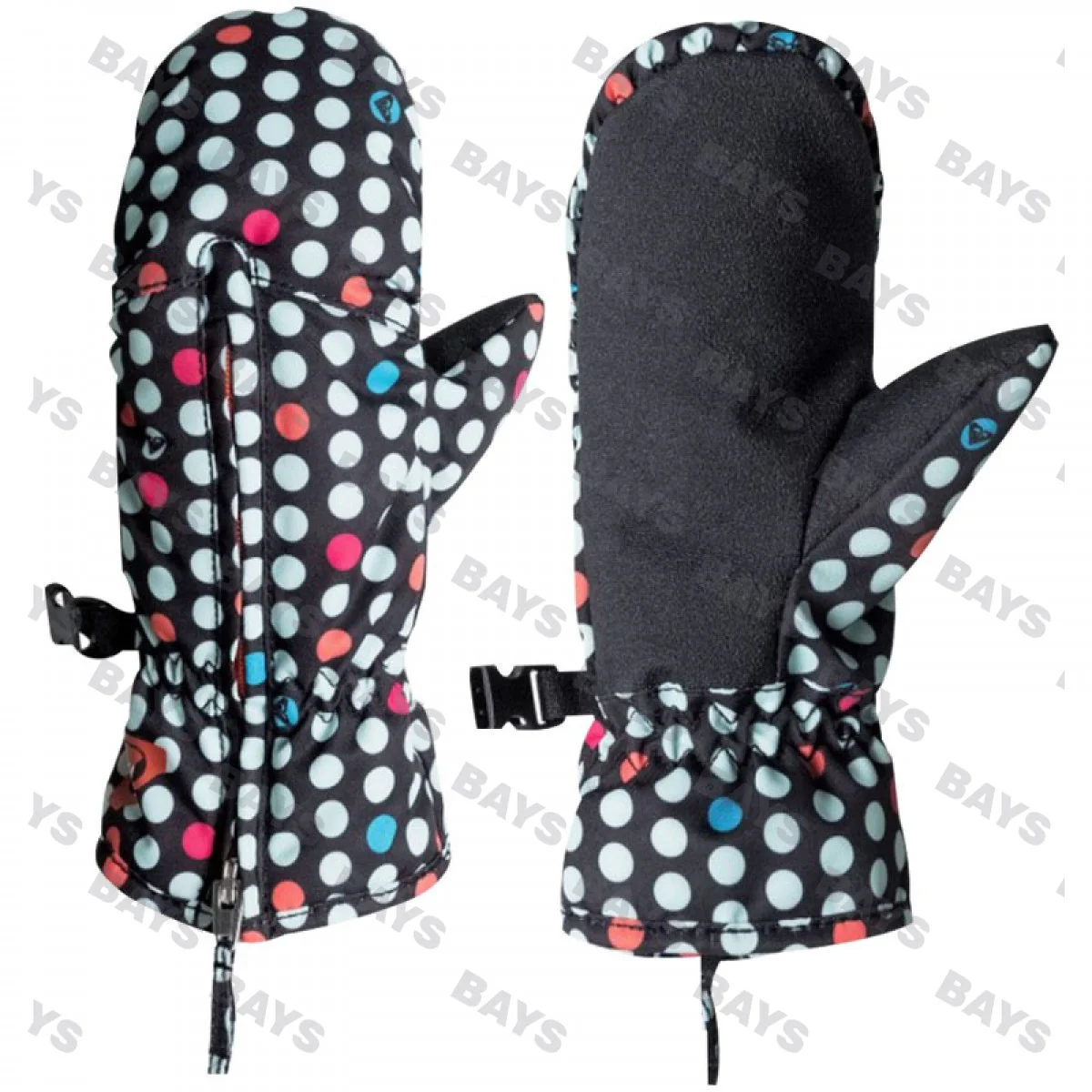 Grip-Enhanced Ski Mitten Gloves