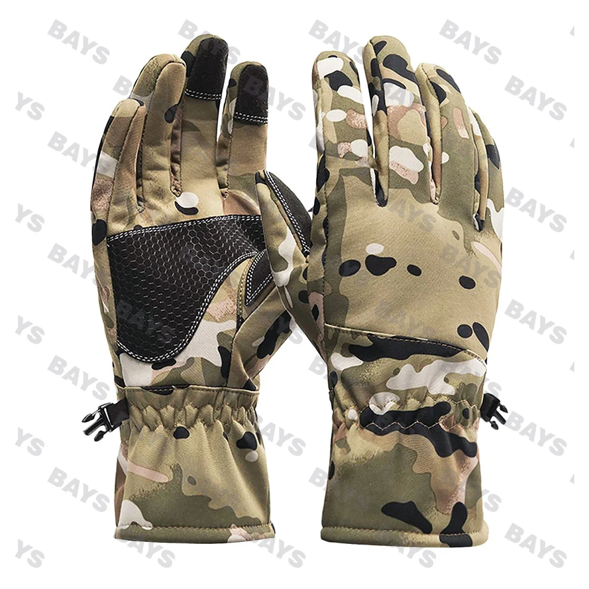 Grip-Enhanced Shooting Gloves