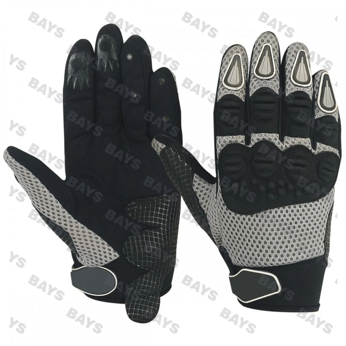 Leather-Crafted Motocross Gloves