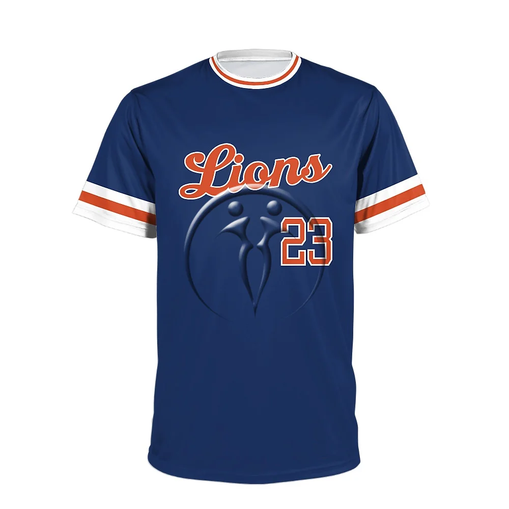 Crew Neck Short Sleeve Baseball Jerseys