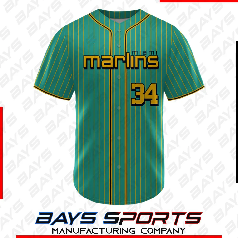 Full Button Jersey - Premium Custom Full Button | Bays Sports