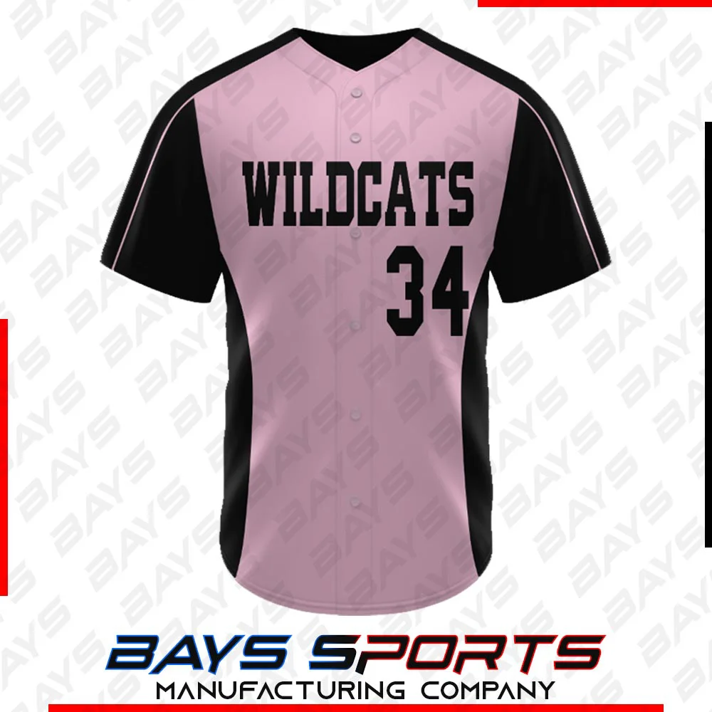 Full Button Jersey - Premium Custom Full Button | Bays Sports