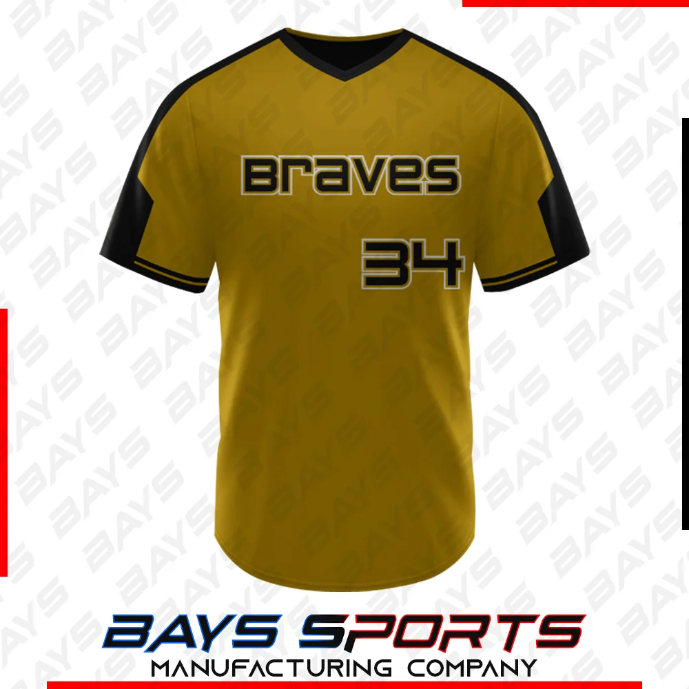 V-Neck Jersey - Premium Custom V Neck Jersey | Bays Sports