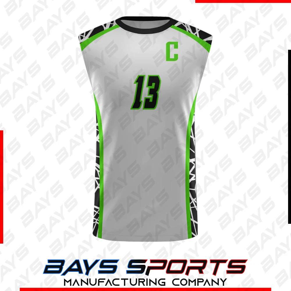 Sleeveless Jersey - Premium Custom Sleeveless Jersey | Bays Sports