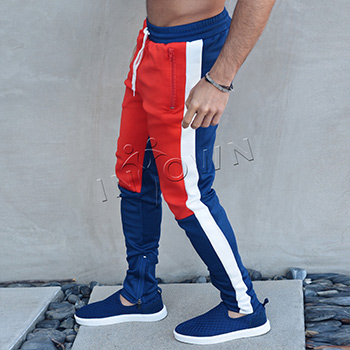 Joggers with zipper