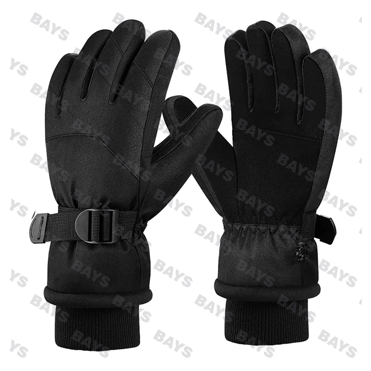 Leather-Crafted Warm Gloves Leather-Crafted Warm Gloves - Premium Custom Warm Gloves | Bays Sports