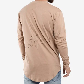 Side Zip Curved Hem Shirt Side Zip Curved Hem Shirt (View 2) - Custom Shirts