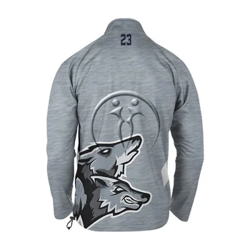 Custom Men Warm-Up Full-Zip Jacket Custom Men Warm-Up Full-Zip Jacket (View 2) - Custom Jackets