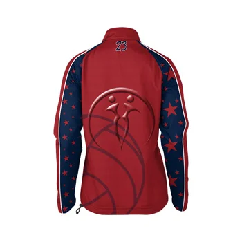 Custom Women Warm-Up Full-Zip Jacket Custom Women Warm-Up Full-Zip Jacket (View 2) - Custom Jackets