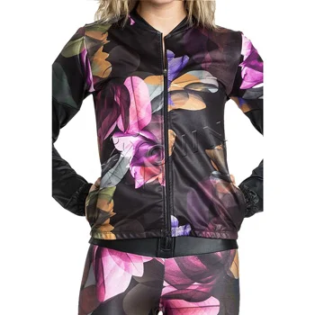 BLACK ORCHID GYM JACKET BLACK ORCHID GYM JACKET (View 2) - Custom Jackets