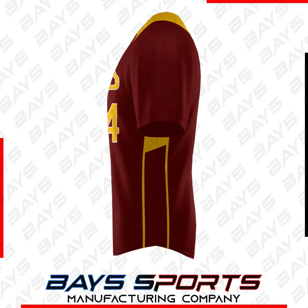 2 Button Baseball Jersey 2 Button Baseball Jersey (View 2) - Custom 2 Button Jersey